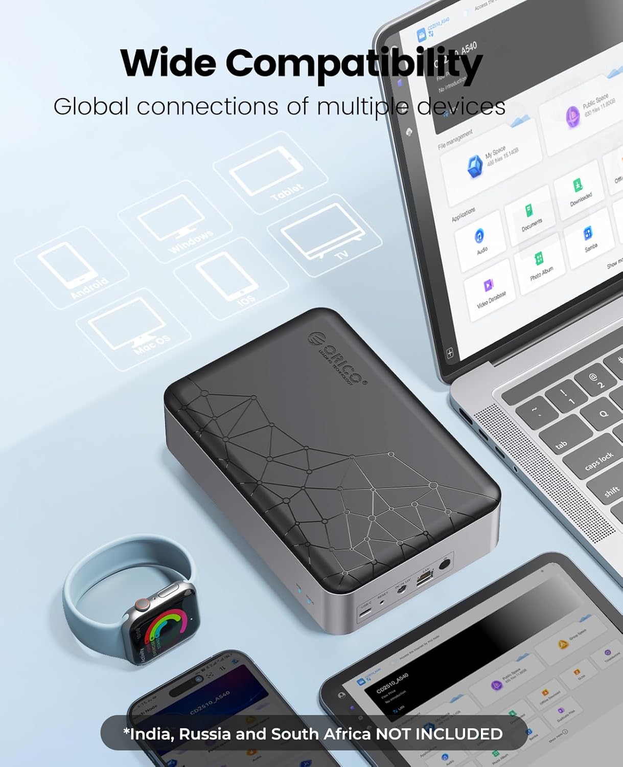 ORICO CD2510 NAS Server for 2.5