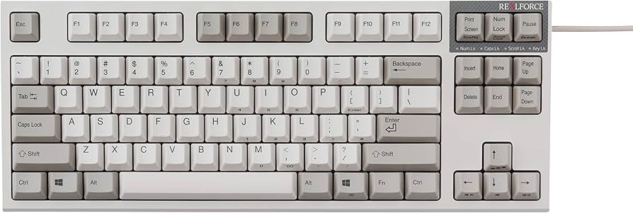 REALFORCE R2 PFU Limited Edition Keyboard (Mid, Ivory, 45G