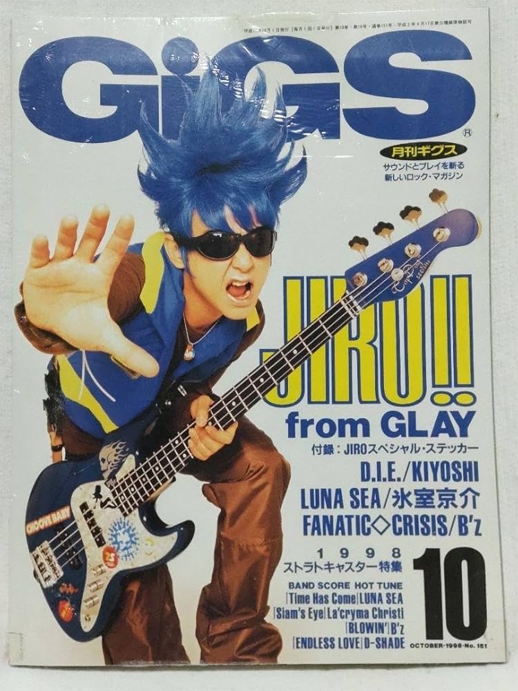 Amazon.co.jp: 割！不可《》 GiGSギグス 1998 JIRO GLAY 未使②