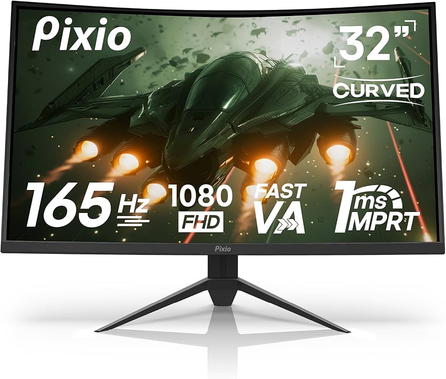 Amazon.com: Pixio PXC325 32 inch 165Hz Refresh Rate FHD 1080p