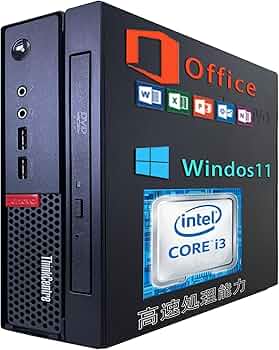 Amazon.co.jp: 【整備済み品】 レノボミニパソコンThinkCentre M710q