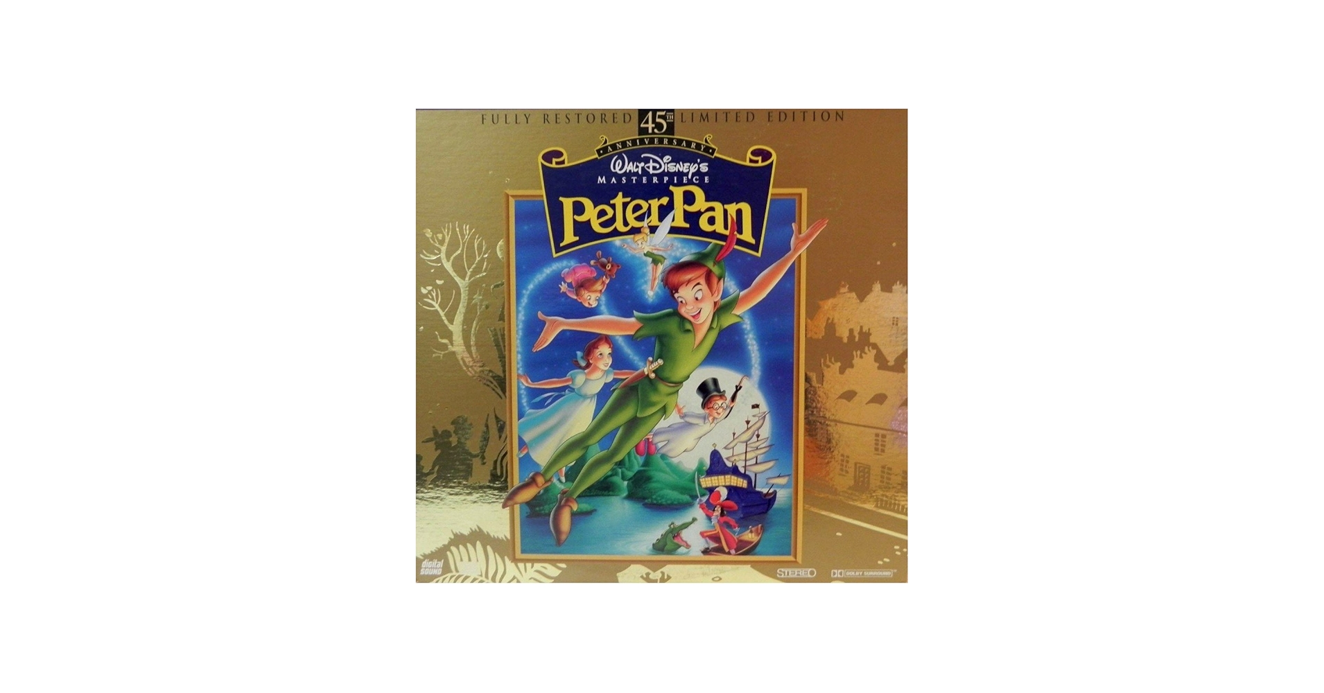 Amazon.com: Disneys Peter Pan Laserdisc : Movies & TV