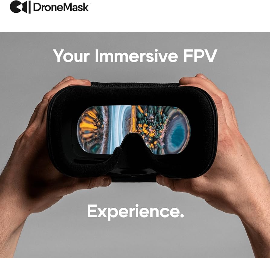 Amazon.com: DroneMask 1 | Patented Unibody Lens FPV Goggles