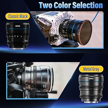Amazon.com : SIRUI Night Walker 55mm S35 Manual Focus Cine Lens