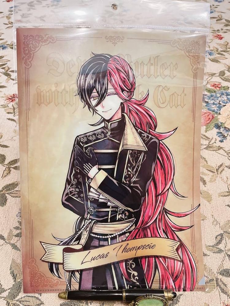 Amazon.co.jp: 悪魔執事と黒い猫 あくねこ 1周年 クリアファイル