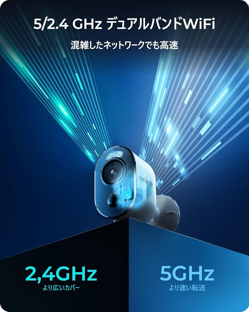 Amazon.co.jp: Reolink 防犯カメラ 屋外 ソーラー充電 4K 800万画素