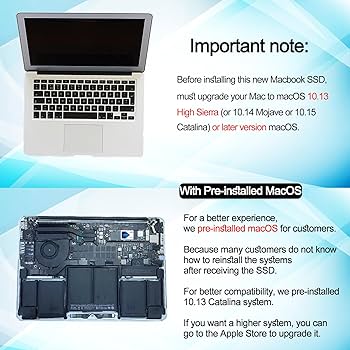 Amazon.com: Jorkar 1TB SSD 12+16 pin for MacBook Air/pro Upgrade