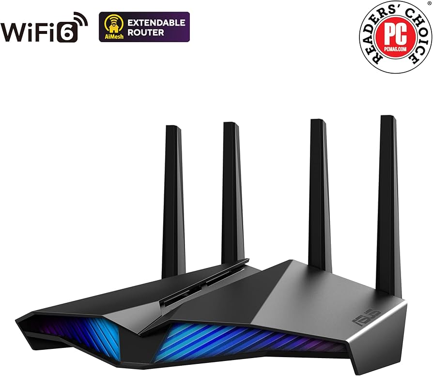 Amazon.com: ASUS RT-AX82U (AX5400) Dual Band WiFi 6 Extendable