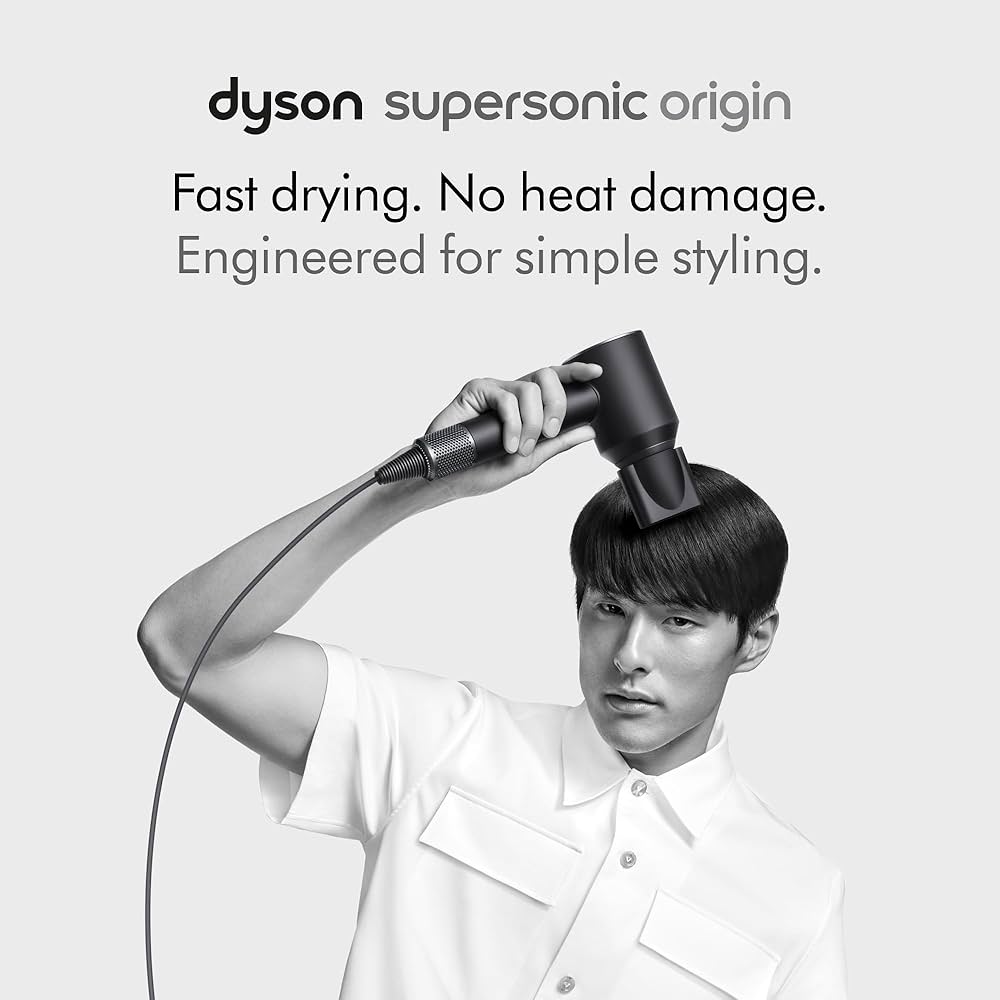 Amazon.com: Dyson Supersonic™ Origin Hair Dryer, No Heat Damage