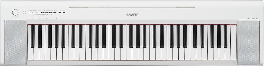 Amazon.co.jp: ヤマハ 電子キーボード NP-15WH piaggero 61鍵 タッチ