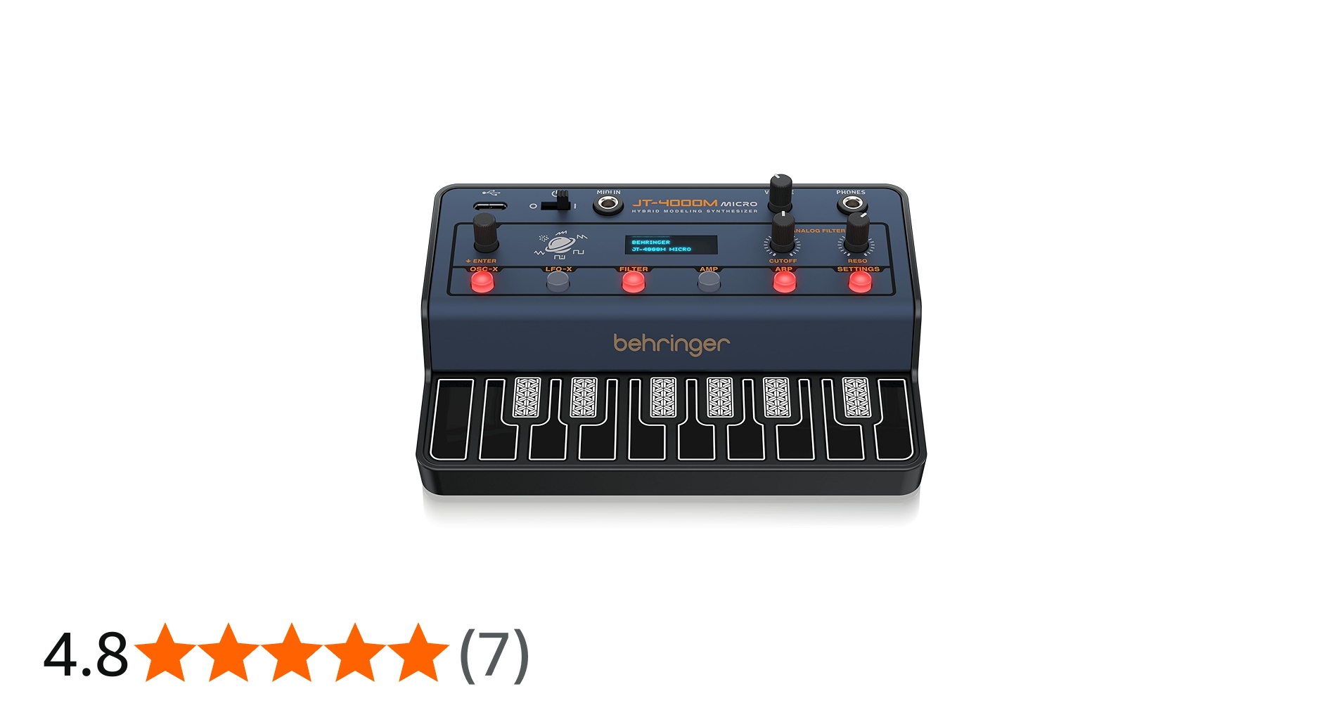 Amazon.co.jp: Behringer ベリンガー JT-4000M MICRO ポータブル