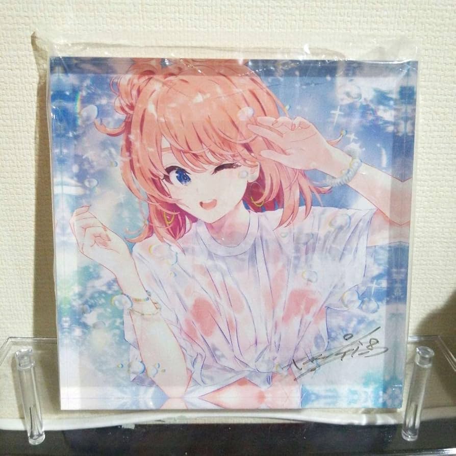 直筆サイン入り コミケ104 ぽんかん⑧アクリルボード 俺ガイル ぽん