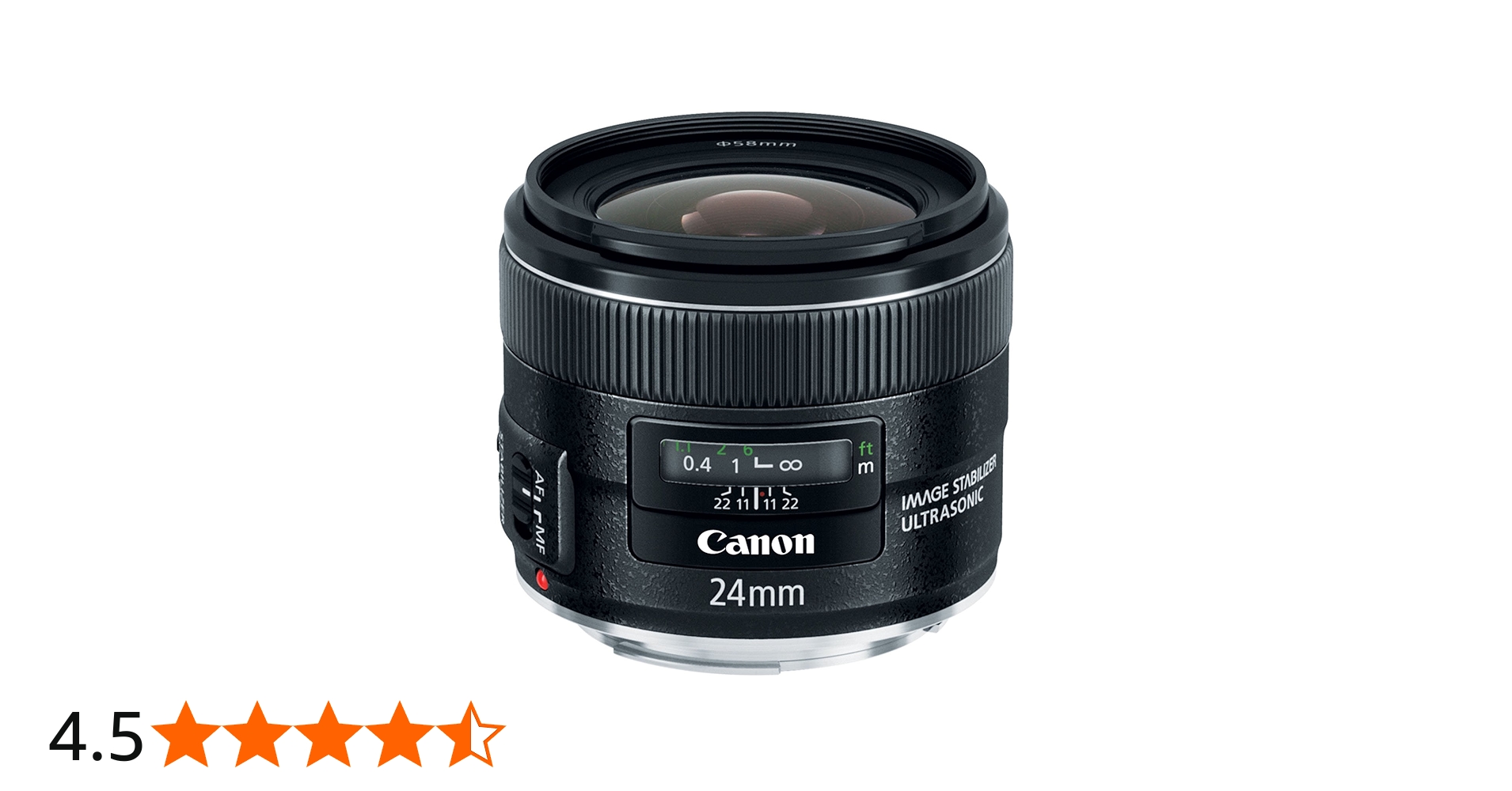 Canon EF 24mm f/2.8 is USM Wide Angle Lens : Amazon.ca: Electronics