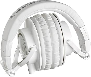 Amazon.com: Audio-Technica ATH-M50X Headphones, White : Electronics