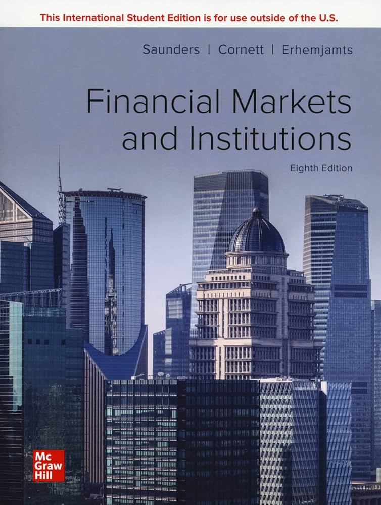 Amazon.com: ISE Financial Markets and Institutions: 9781265561437