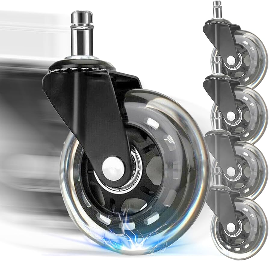 Amazon.co.jp: 高耐久 オフィスゲーミングチェアホイールキャスター