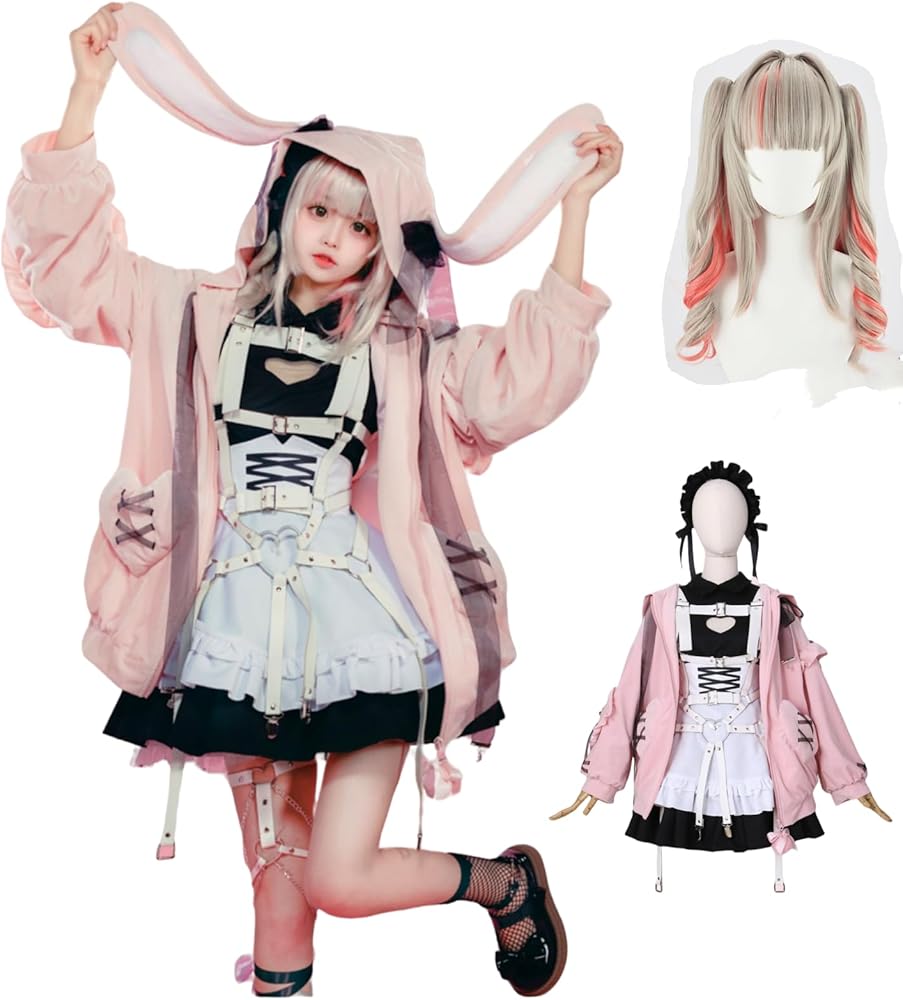 Amazon.co.jp: [COSSA] ウィッグ付き にじさんじ 魔界ノりりむ