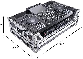 Amazon.com: ProX XS-XDJRX3 W ATA Road Case 4 Pioneer DDJ-REV5 XDJ
