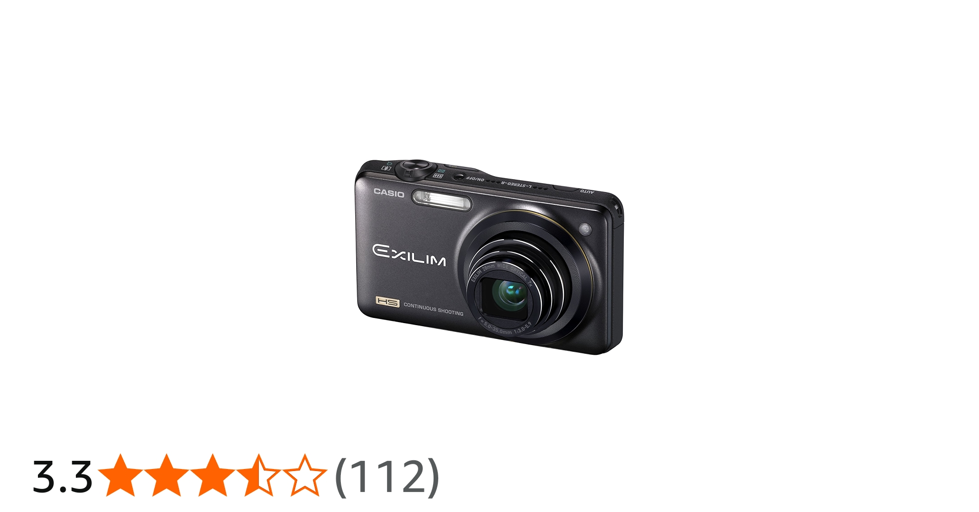 Amazon | CASIO デジタルカメラ EXILIM 1210万画素 光学ズーム7倍 EX