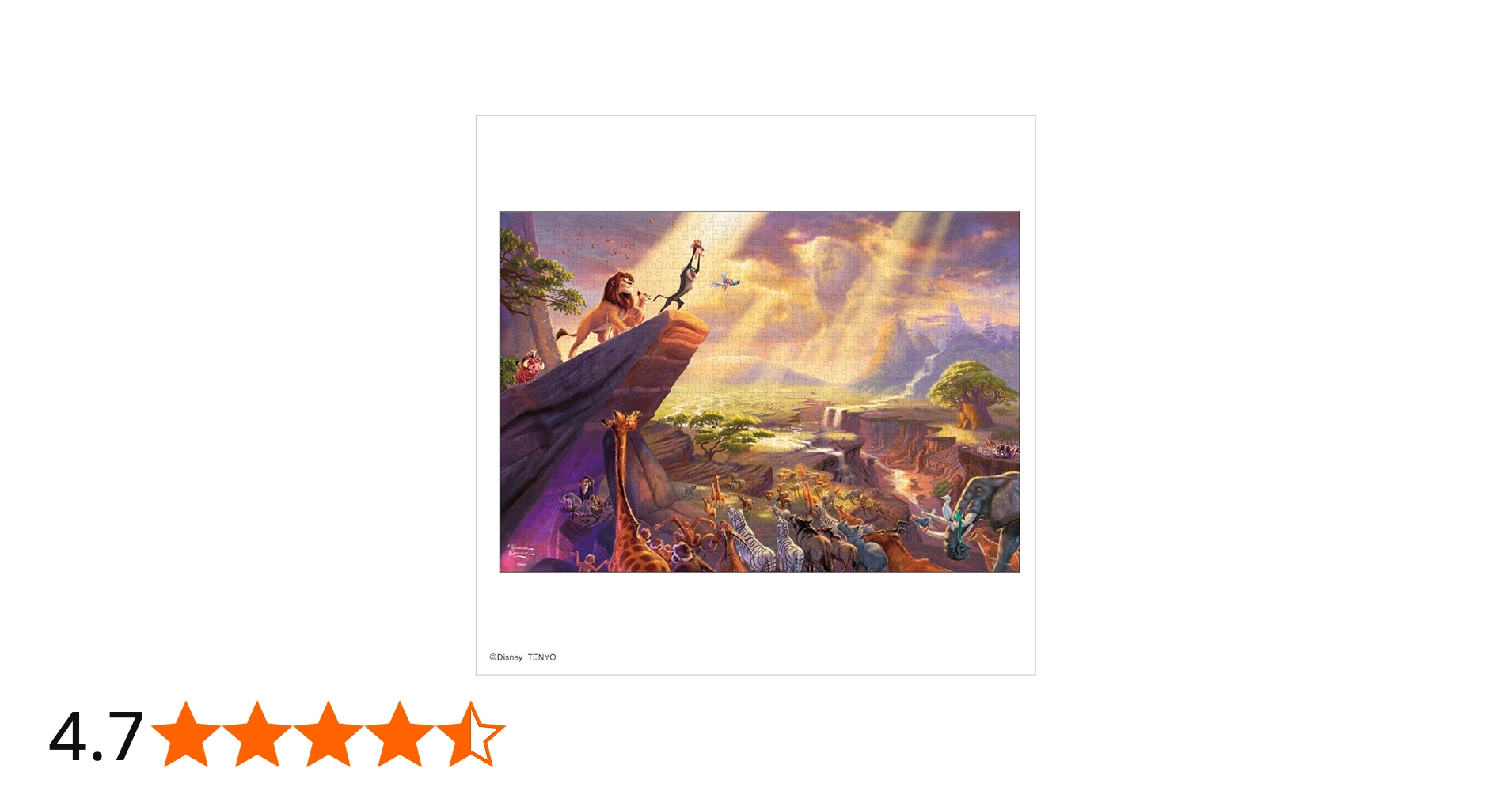 Amazon.co.jp: テンヨー(Tenyo) 【日本製】 1000ピース ジグソーパズル