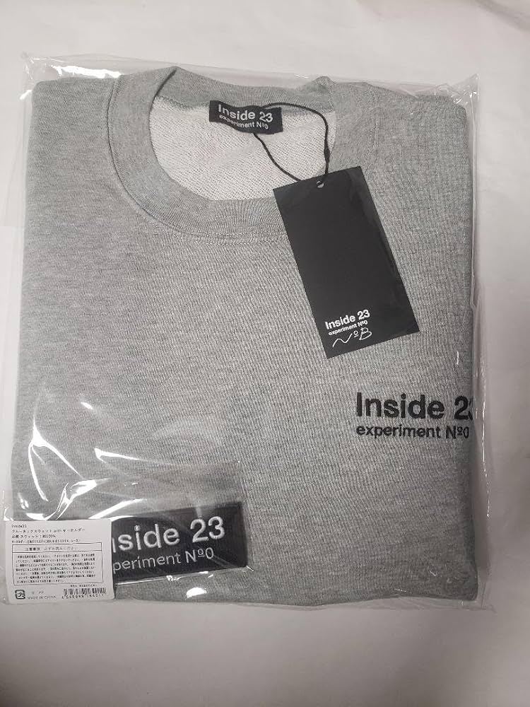 Amazon.co.jp: Inside 23 亀梨和也 クルーネックスウェット