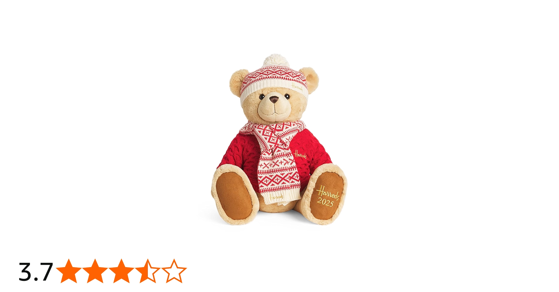 Amazon.co.jp: Harrods Christmas Bear 2025 ALFIE [アルフィー] くま