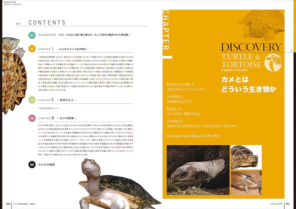 Amazon.co.jp: カメ大図鑑 潜頸亜目・曲頸亜目: 水棲種と陸棲種の分類