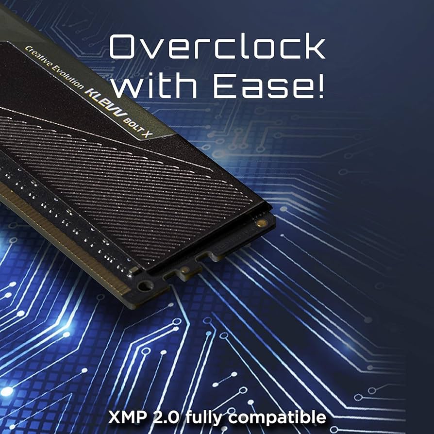 Amazon.co.jp: KLEVV Bolt X DDR4 32GB (2x16GB) 3200MHz CL16 1.35V