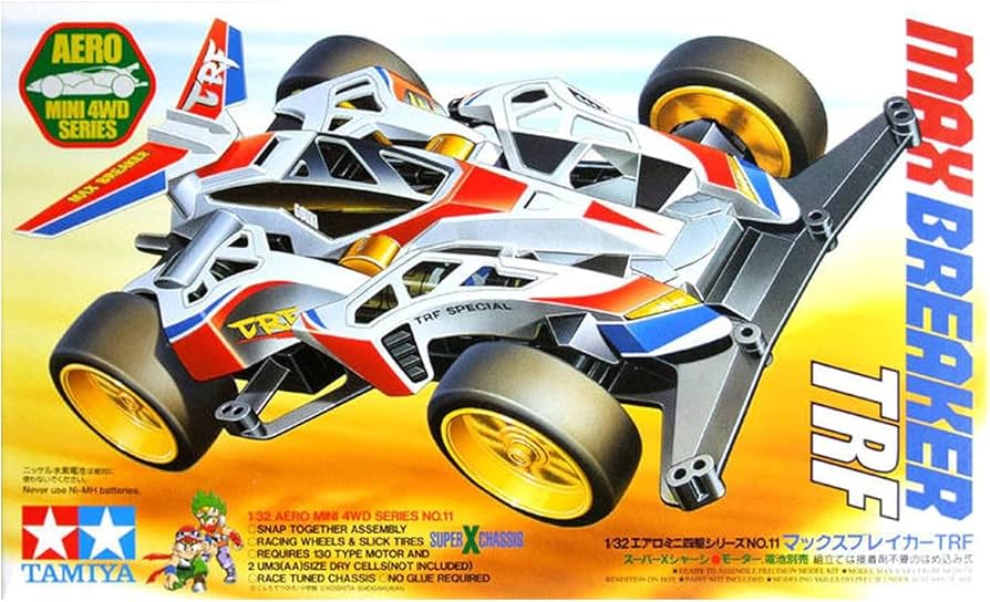 Amazon | タミヤ 1/32 エアロミニ四駆 No.11 マックスブレイカーTRF