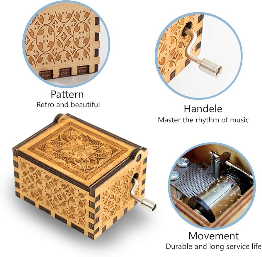 Amazon.co.jp: ムーミン リトルミイ オルゴール 音楽ボックス 木製