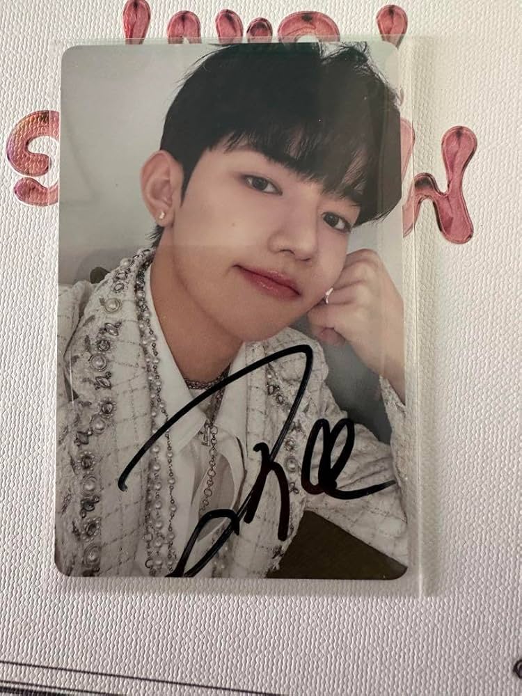 Amazon.co.jp: ゼベワン ZB1 直筆サイントレカ ジャンハオ : おもちゃ