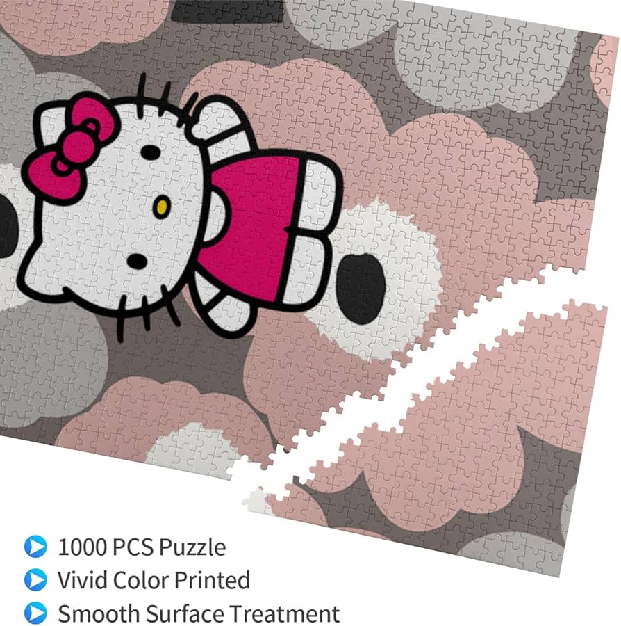ハローキティ パズル 1000ピース Amazon.co.jp: ハローキティ 赤 1000