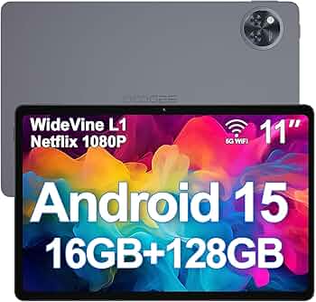 Amazon.com : DOOGEE U11 (2026) 11'' inch Android Tablet,16GB+128GB