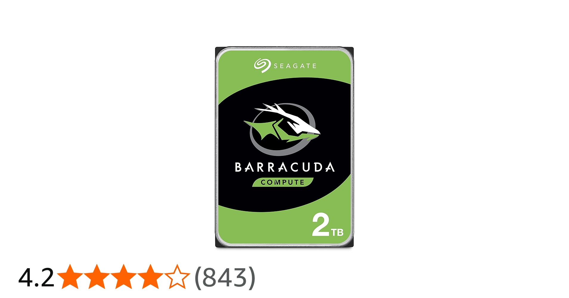 Amazon | Seagate 3.5インチ 内蔵 HDD ハードディスク2TB 2年保証