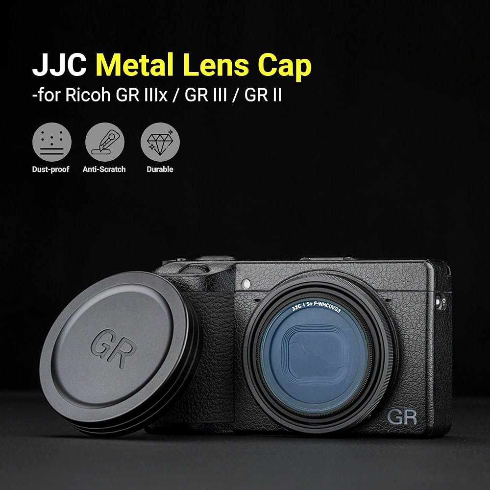 Amazon.com : JJC Aluminum Lens Cap Cover Protector for Ricoh GR