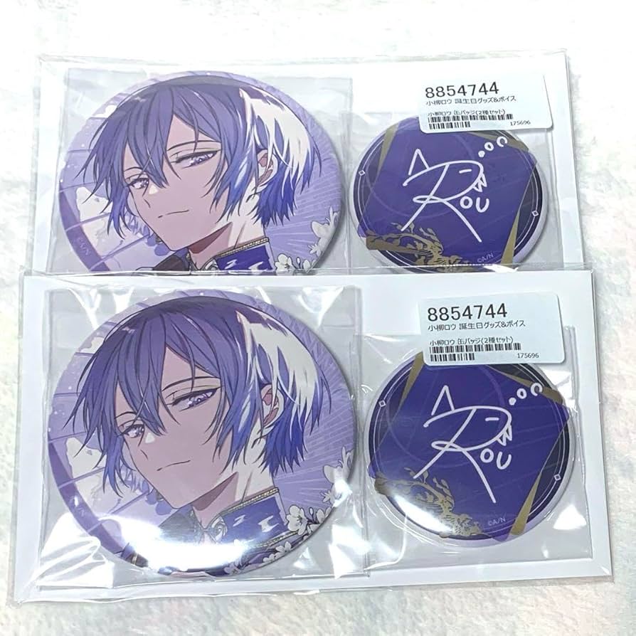 にじさんじぷち 小柳ロウ缶バッジ80 にじさんじぷち 小柳ロウ缶バッジ80