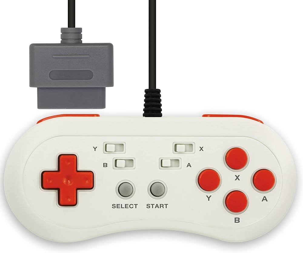 スーパーファミコン互換機本体+コントローラー+ソフト23個セット