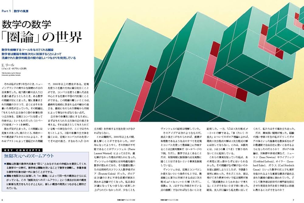 数学の楽園 数独からトポロジー，圏論まで（別冊日経サイエンス266