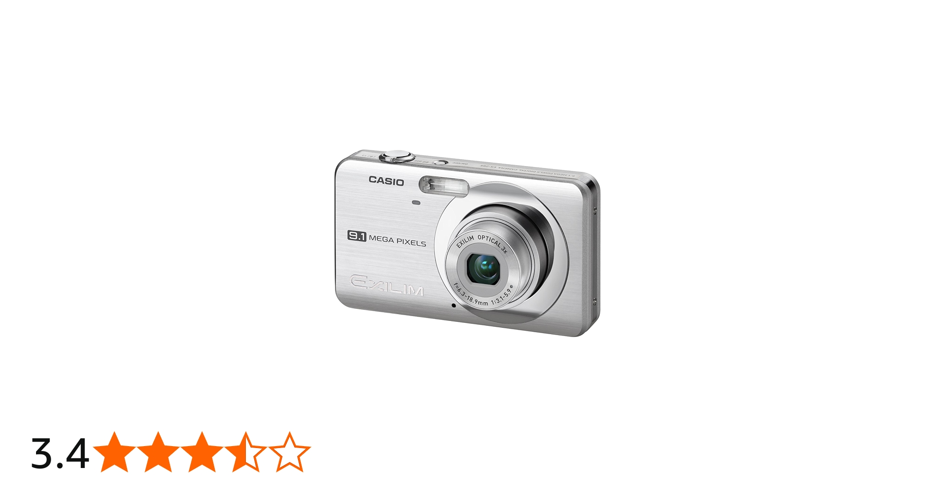 Amazon | CASIO デジタルカメラ EXLIM ZOOM EX-Z85 シルバー EX-Z85SR