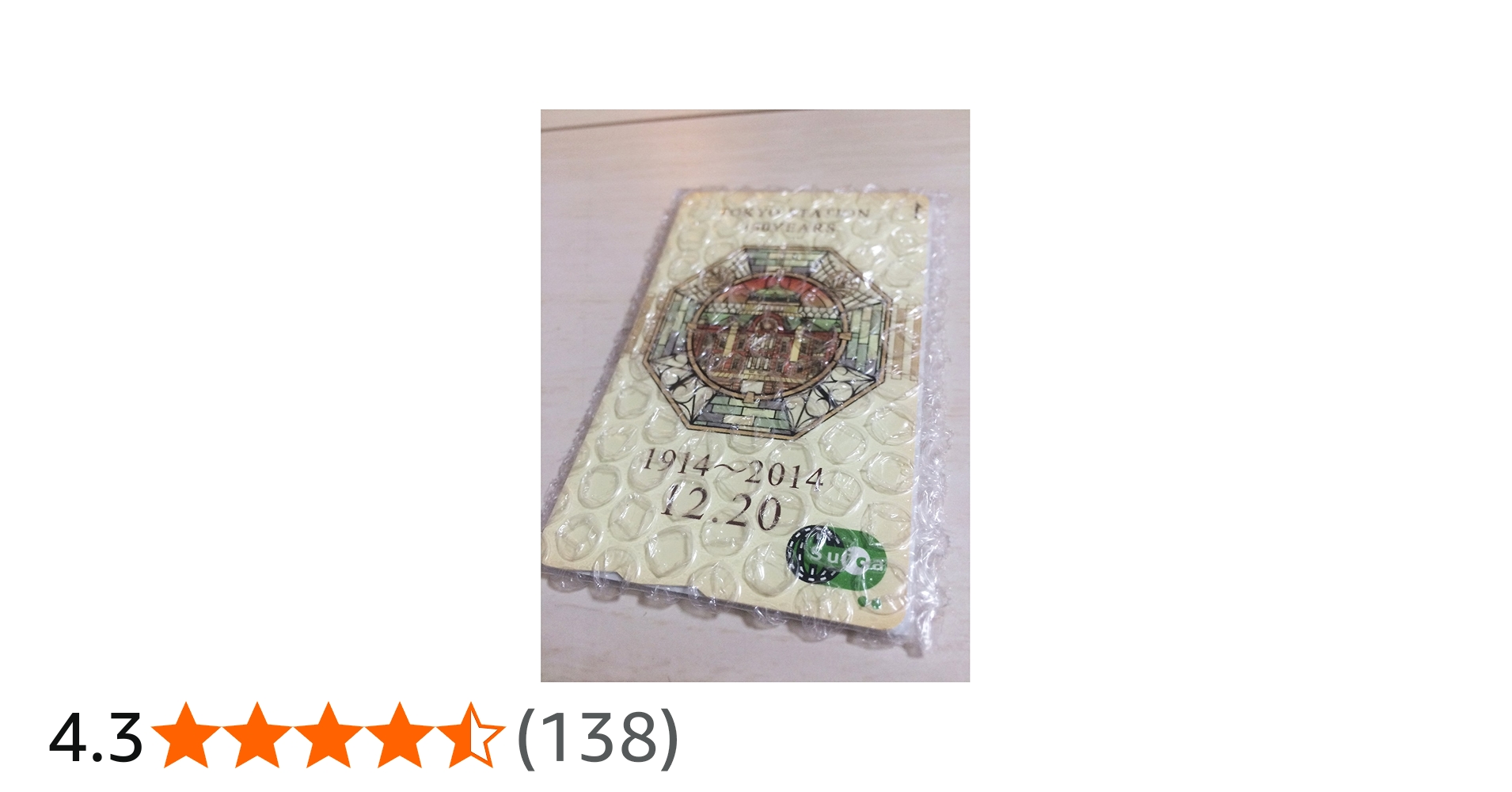 Amazon.co.jp: Tokyo Station 100th Anniversary Suica Fare Card with