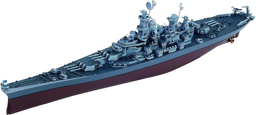 Amazon | 童友社 1/700 凄!船舶プラモデル No.21 アメリカ海軍 戦艦