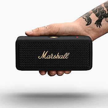 Amazon.com: Marshall Emberton II Portable Bluetooth Speaker, Black