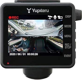 Amazon.co.jp: Yupiteru Omnidirectional 360° & Rear Camera Dash Cam