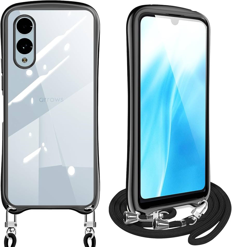 Amazon.co.jp: Arrows We2 F-52E ケース クリア ショルダー