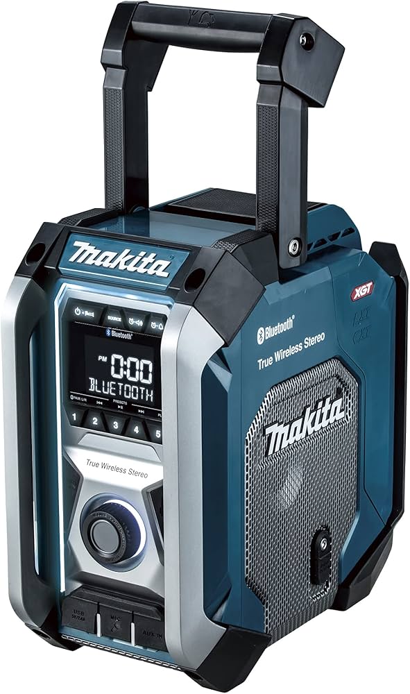 Amazon | マキタ(Makita) 充電式ラジオ（青） 40Vmax 本体のみ