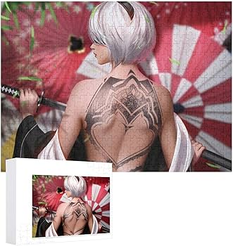 Amazon | 2B ニーア オートマタ 500ピース ジグソーパズル 人気 アニメ