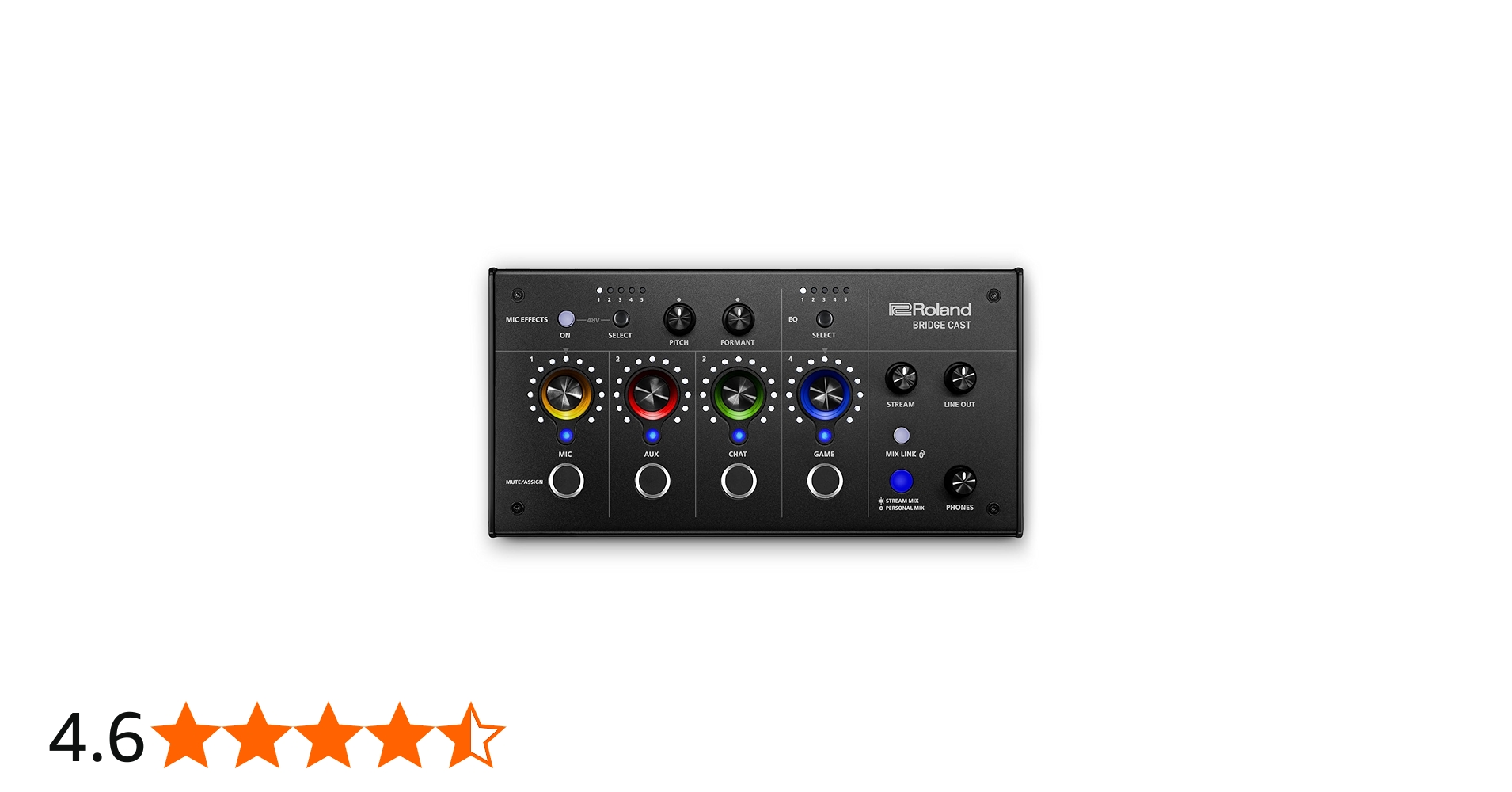 Amazon.co.jp: Roland BRIDGE CAST デュアルバスゲーミングミキサー