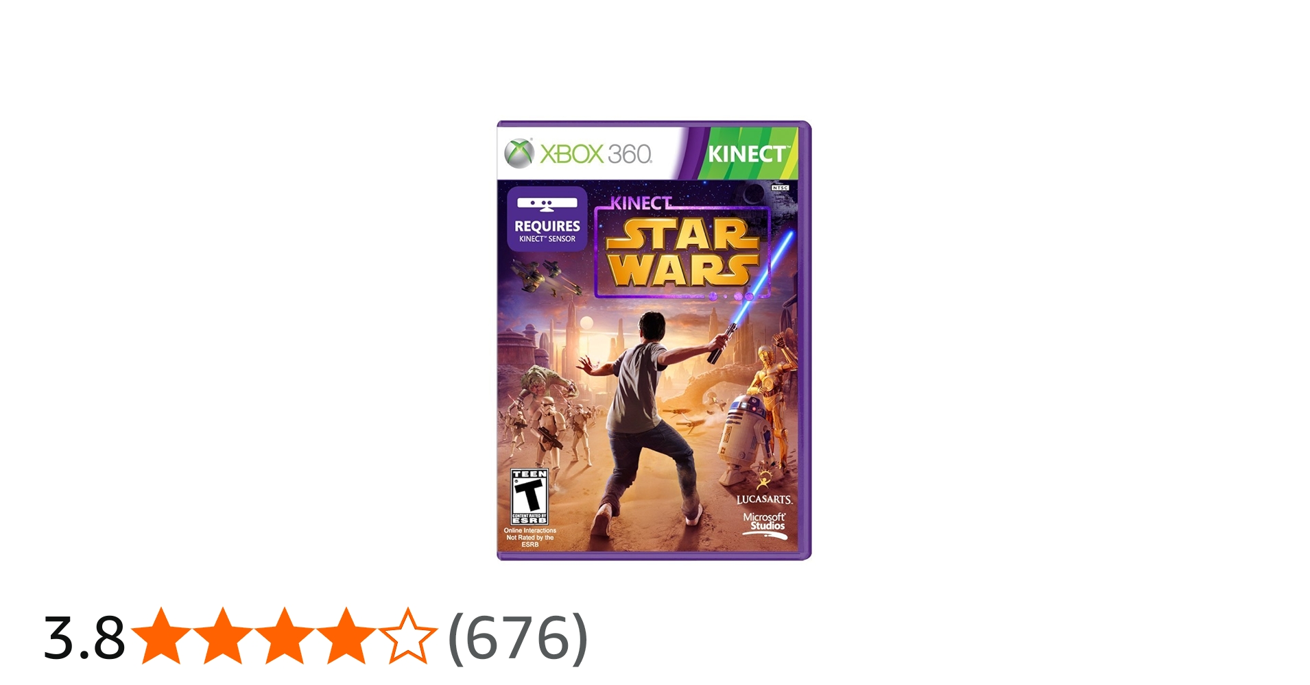 Star Wars Kinect - Xbox 360 Standard Edition: Xbox 360: Video