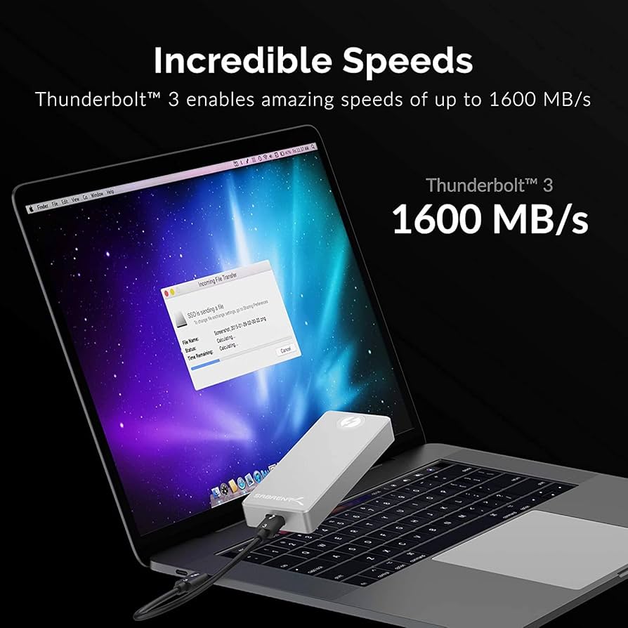 Amazon.com: SABRENT Thunderbolt 3 認證M.2 NVMe SSD 免工具實心鋁製