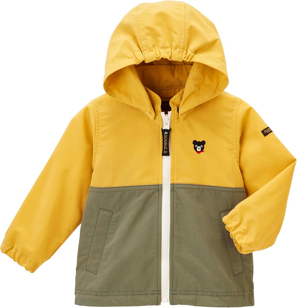 新品タグ付ミキハウス・ダブルb☆アメコミ風ウインドブレーカー80定価